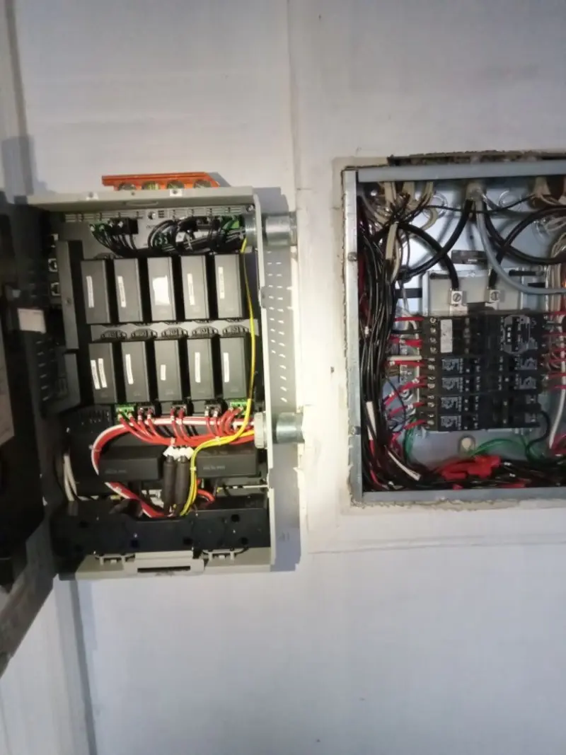 Electrical panel upgrade completed for Commercial Electrician Services in Tipp City